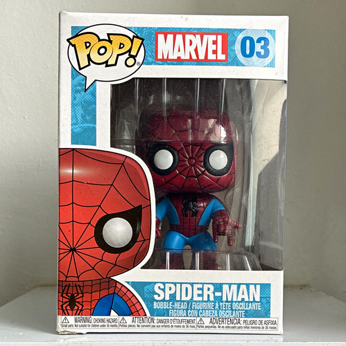 Funko pop marvel spider man - funko, spider-man