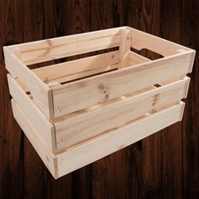Large Wooden Crate Storage