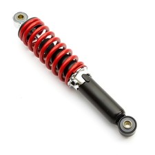 Red Lightweight Quad Bike Suspension Shock Absorber 295mm 250lb Spring