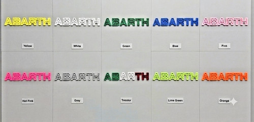 For abarth 595 - abarth, grill