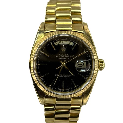 Rolex day date 18038 - 18ct, gold