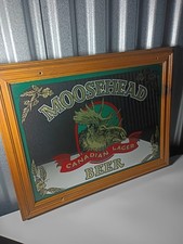 Vintage Moosehead Beer