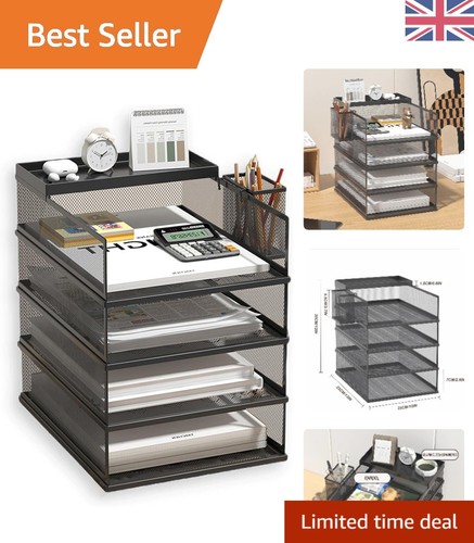 Tier stackable letter tray - tier,