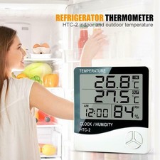 Indoor Outdoor Digital LCD Thermometer Hygrometer Temperature and Humidity Meter
