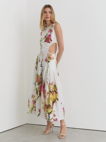 Reiss womens ivory floral - womens,
