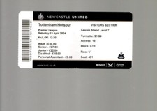 Used Ticket - Newcastle United