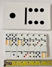 Domino Set Coloured Spots