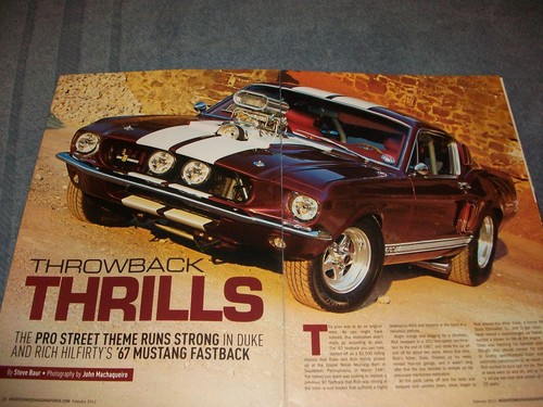1967 mustang fastback pro - mustang,