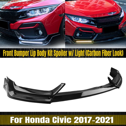 Car front bumper spoiler lip - car,