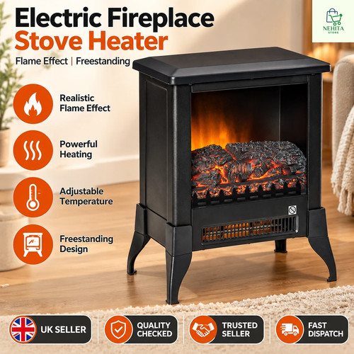 Electric fireplace stove - electric,