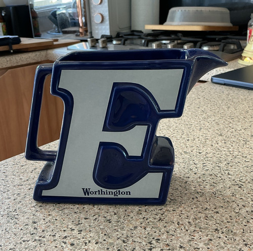Worthington letter ceramic - e,