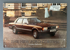 Ford Cortina Sales Brochure UK Market FA250 1976