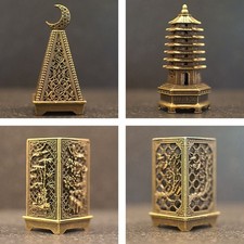 Bronze rectangle incense - bronze,
