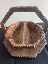 Vintage Hand Carved Wooden