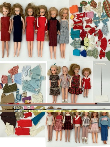 Vtg 1960s doll lot - lot, tressy