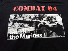 Combat 84 T Shirt oi! skinhead punk rock   size XL