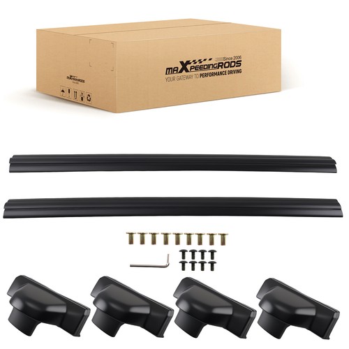 Black roof cross bars top - black,