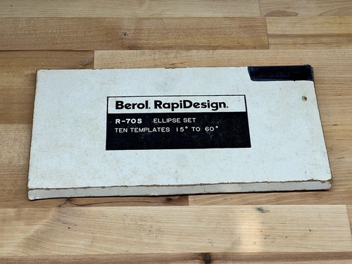 Berol rapidesign ellipse - berol,