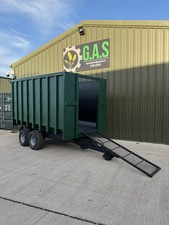 8-10 Ton Muck Trailer,Manure