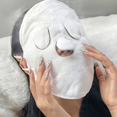 Hot compress face towel - compress,