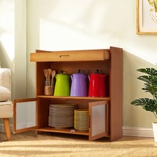 Desktop Wooden Retro Side