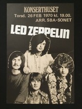 1970 LED ZEPPELIN POSTER FOR