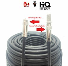 50M Premium Virgin Media TV Broadband Extension Cable For Tivo,Sky & Superhub