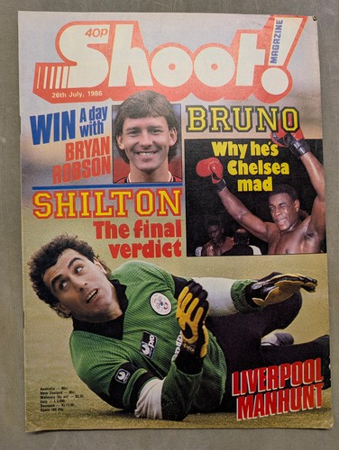 Shoot magazine comic - magazine, comic,