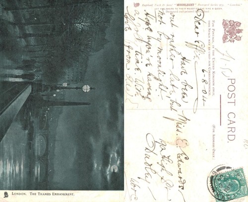 Vintage postcard london the - postcard,