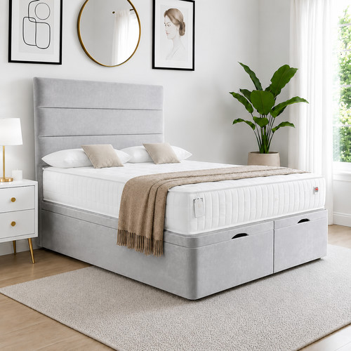 Divan ottoman storage bed gas - ottoman,