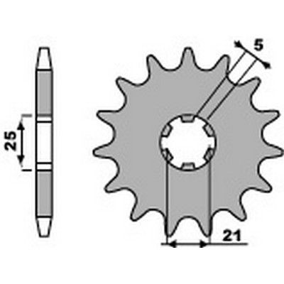 Pbr chain sprocket - pbr,