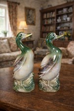 two RARE Vintage Retro Duck