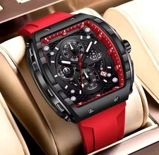 Mens Army Military Big Watch