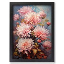 Framed Chrysanthemums