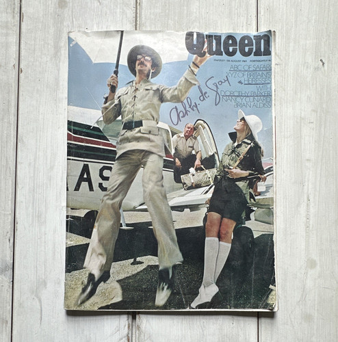 Queen magazine july august - queen, july-august