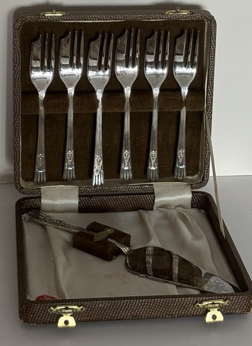 Vintage cased silver plated - vintage,