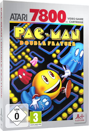 Pac man double feature atari - pac-man:,