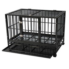 Metal Kennel Cage with Wheels