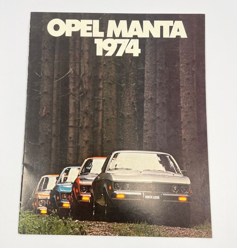 1974 opel manta sales - 1974, gm