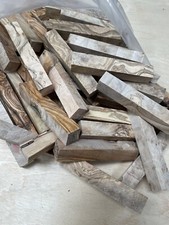 X1 Olivewood Pen Blank Approx 125mm X 20mm SQ