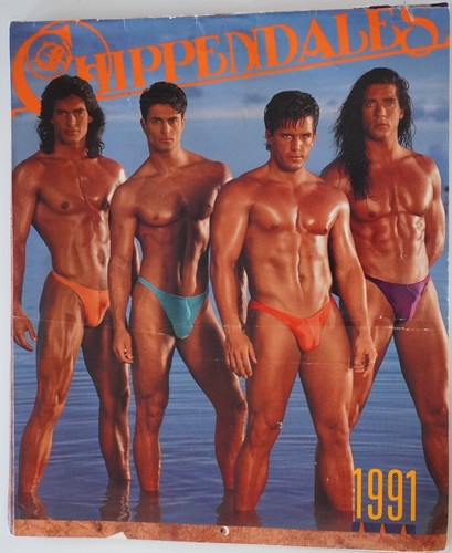 Chippendales calendar 1991 - calendar,