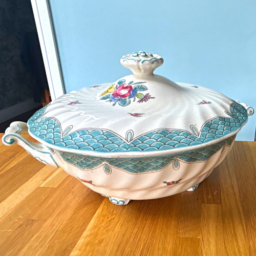 Royal doulton floral - doulton, glazed