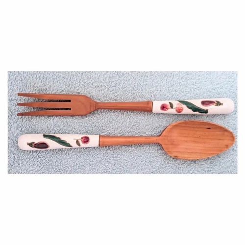 Vintage 1970s wooden ceramic - wooden,