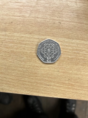 2010 girl guides 50p fifty - guides,