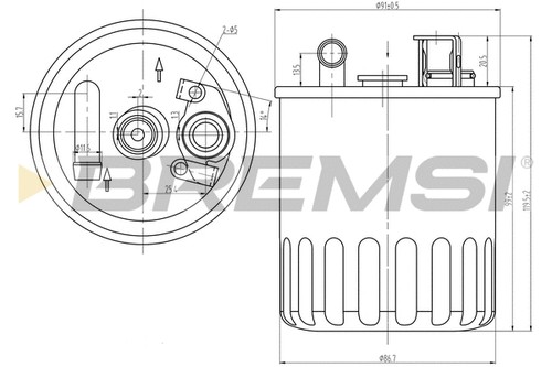 Fuel filter fits - fuel,