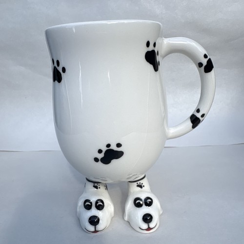 Santino walking pottery dog - walking,
