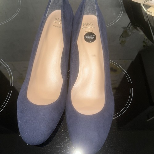 Wide fit navy shoes 7 - fit,