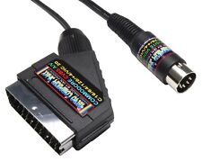 Commodore 64 C64, C128,Plus 4,VIC 20, High Quality SCART lead TV Video AV Cable