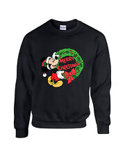 Disney Mickey Mouse Christmas Jumper, Merry Christmas Top, Unisex Jumper Top