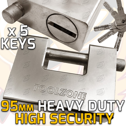 Shipping container lock - shipping, heavy